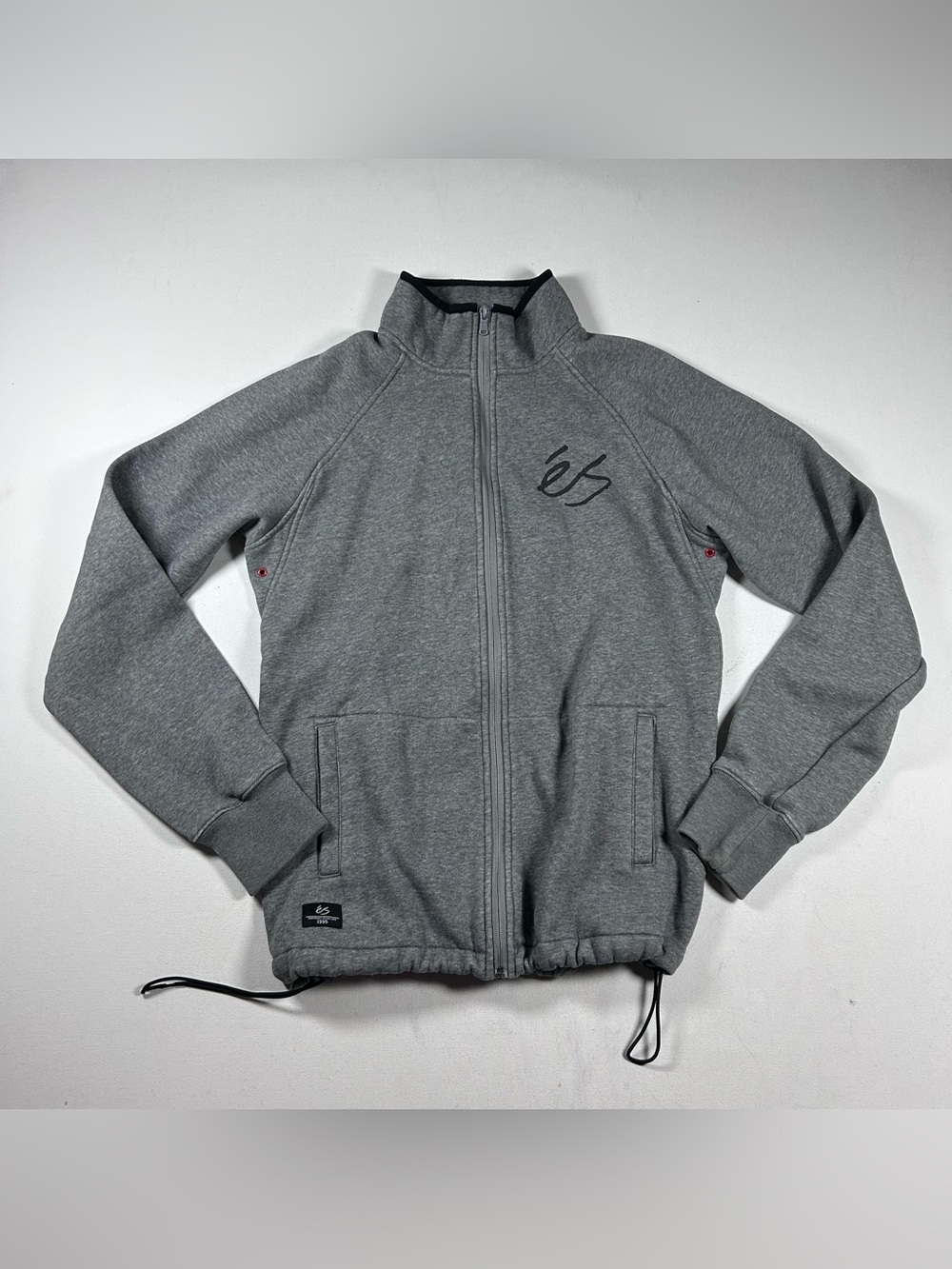 Vintage Etnies Skateboards Full Zip Hoodie Mens Small Mens Y2k